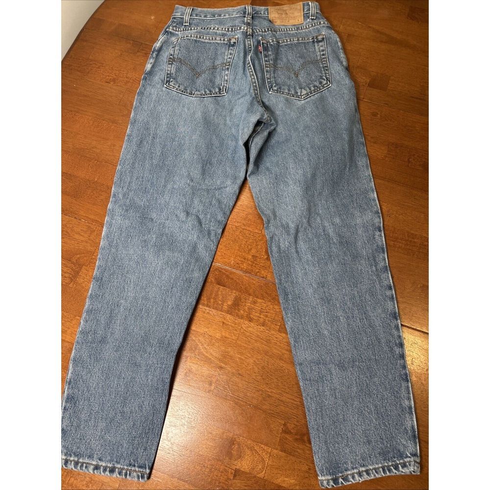Vintage Levi's 550 Women's Size 8 Mis S 2000 Relaxed Fit Tapered Leg - Picture 12 of 16